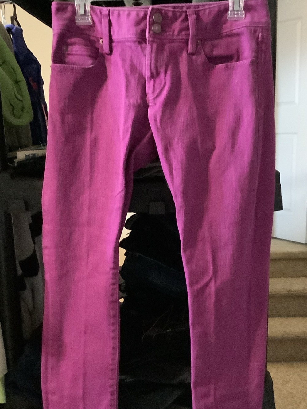 Lilly‎ Pulitzer Straight Leg Jeans in Vibrant Magenta, 4